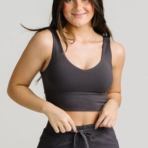 Dark Aubergine Confluence Bra